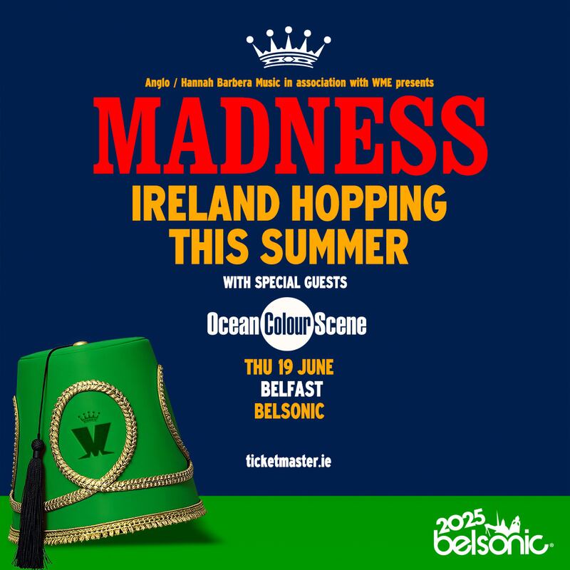 Madness are set to play Belsonic on June 19.