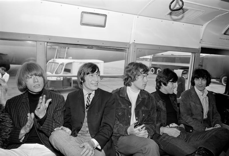 The Rolling Stones in Dublin in 1965