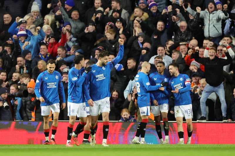 Rangers claimed an impressive victory over city rivals Celtic