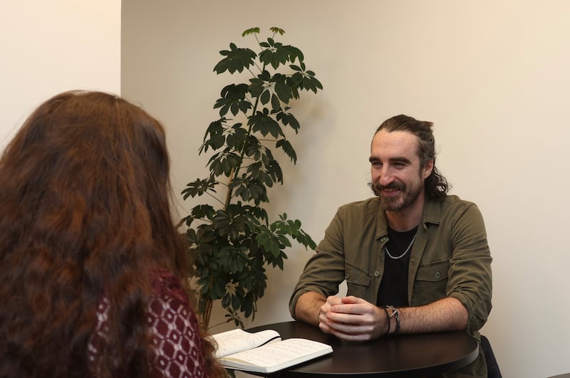 Corona's frontman Danny O'Reilly speaks to Irish News Journalist Sophie Clarke

PICTURE COLM LENAGHAN