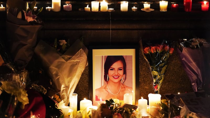 Ashling Murphy was killed while jogging along a canal last year (Brian Lawless/PA)