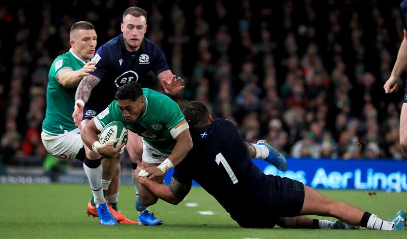 Sutherland (No.1) and Scotland have been unable to topple Ireland in recent times