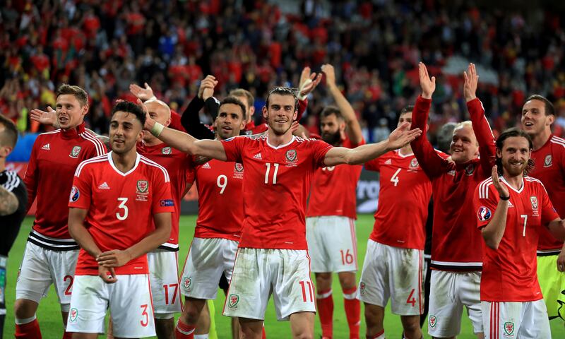 Wales celebrated a stunning quarter-final upset in Lille