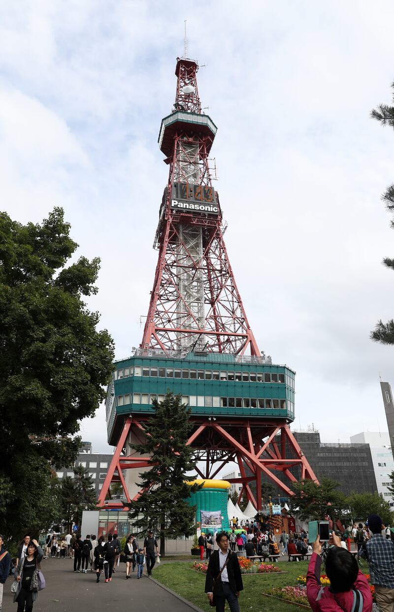 The contestants will travel to the Sapporo TV Tower in Odori Park Sapporo, Japan