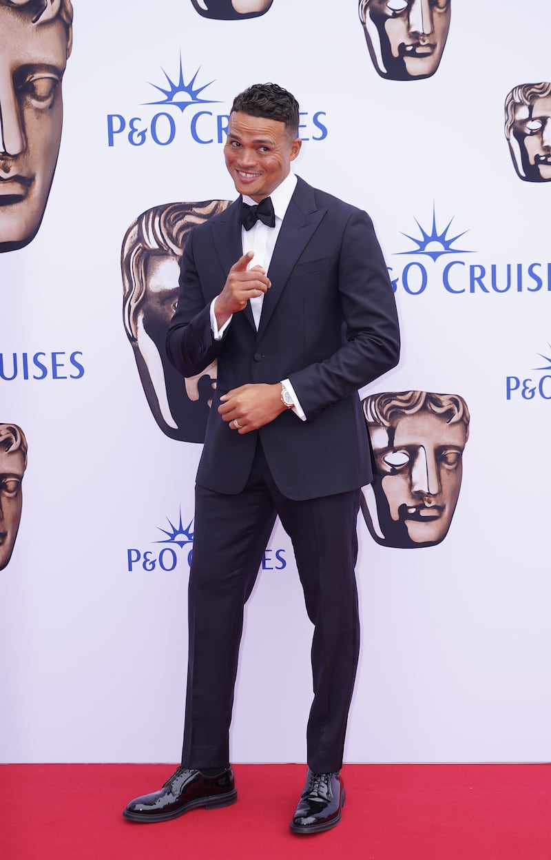 Jermaine Jenas attending the Bafta Television Awards 2023