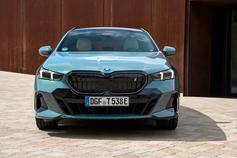 The kidney grilles have been adapted for an electric age