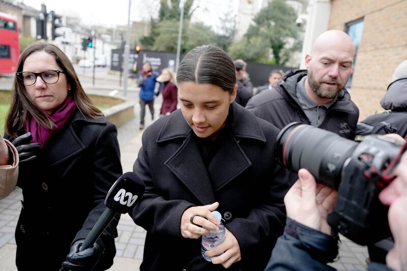 Sam Kerr plays football for Chelsea