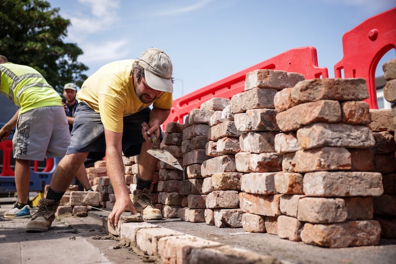 A wall outside a mosque in Southport was damaged in the summer riots