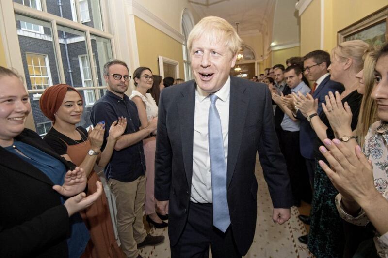 Boris Johnson&#39;s claim that a no-deal Brexit presents a great economic opportunity has been met with a cool response. Picture by Stefan Rousseau/PA Wire 