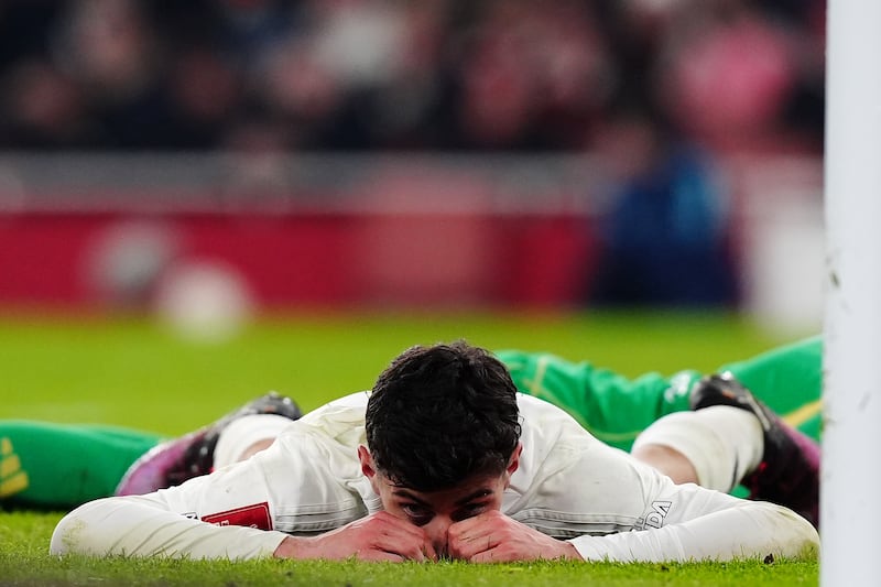 Kai Havertz missed a couple of good chances to settle the tie before penalties