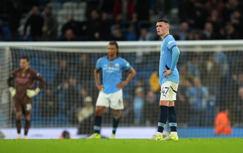 Manchester City have endured a miserable run of results in recent weeks