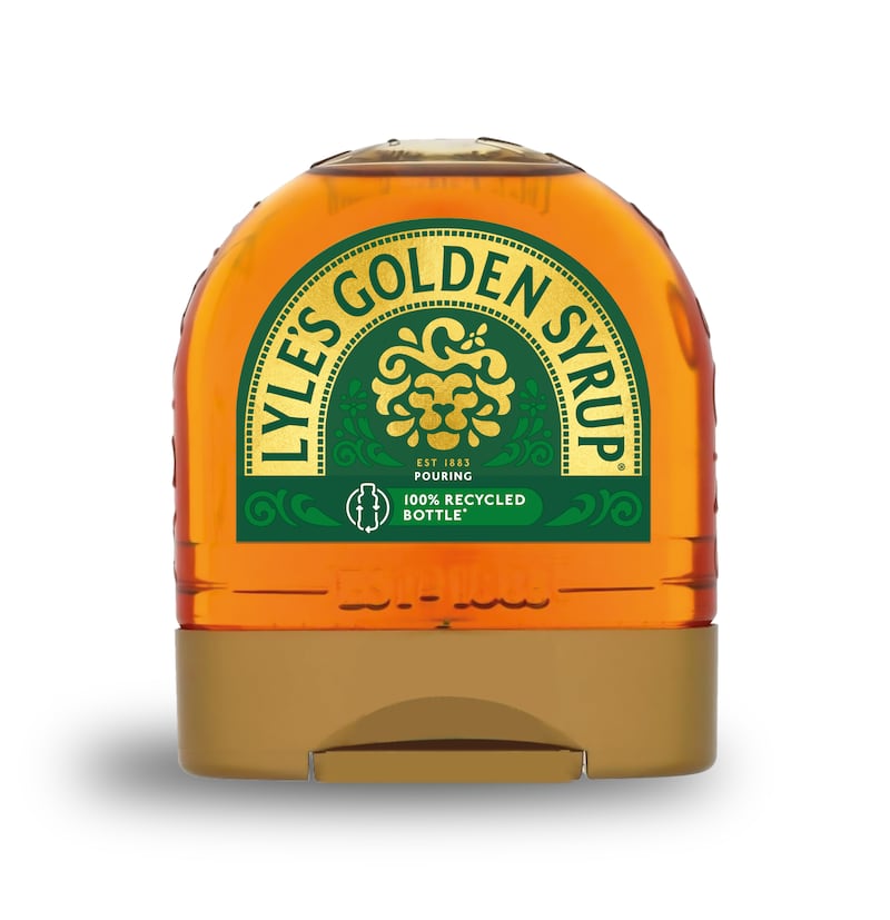 The new Lyle’s Golden Syrup packaging.