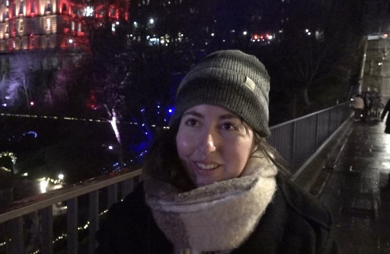 Elisa Dorris, 29, said she and her friends had been asking around for suggestions about how to spend new year