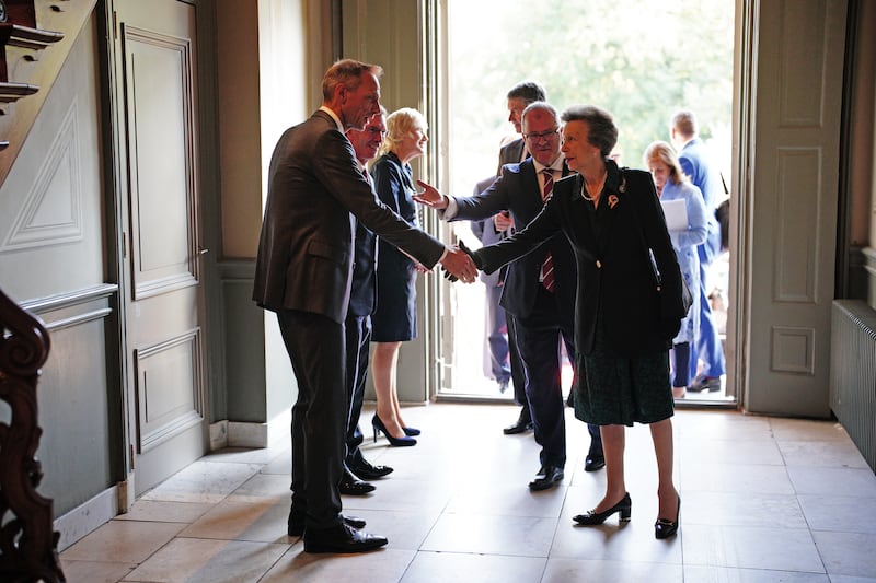 The Princess Royal represented the King at the event