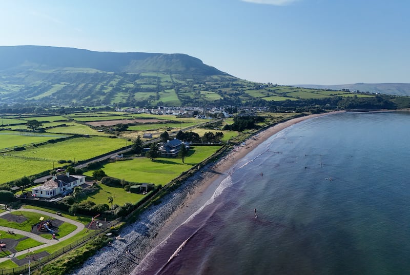 Waterfoot Beach, Co Antrim. PICTURE: MAL MCCANN