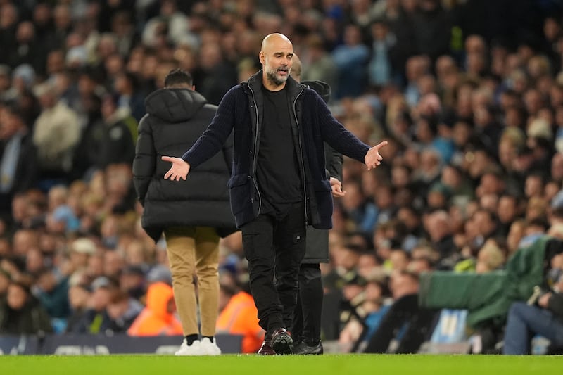 Pep Guardiola’s side have lost eight of their last 11 matches