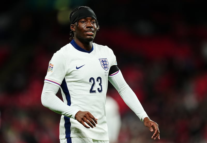 Noni Madueke made his England debut against Finland