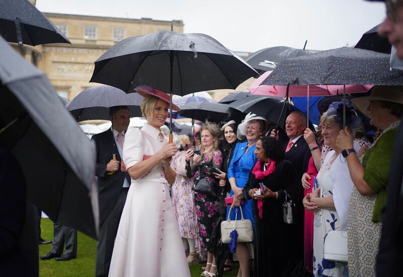 Zara Tindall during the Sovereign’s Garden Party