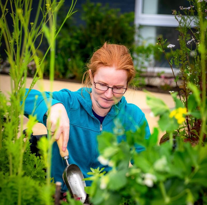 Ina Doherty has described Horatio's Garden as "a lifelind" when coming to terms with her life-changing spinal injury