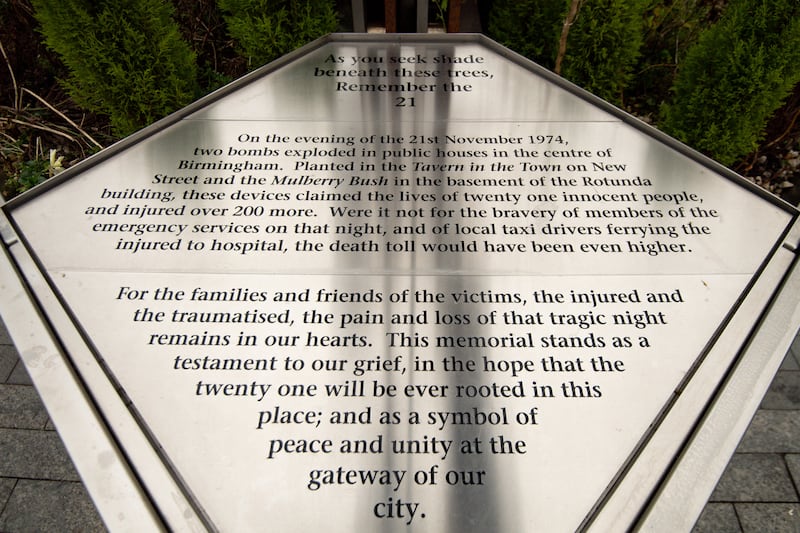 A memorial to the victims unveiled in 2018