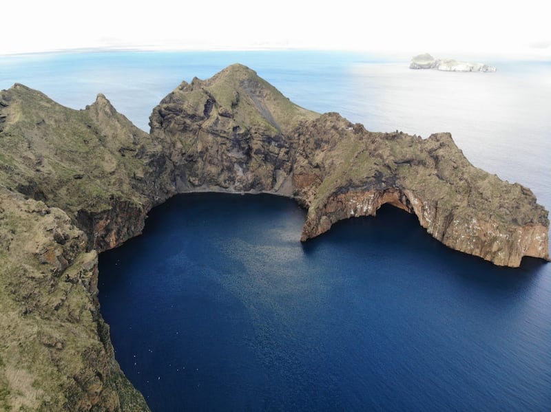 The new sanctuary will be created in a bay on an island off Iceland's southern coast (Sea Life Trust Beluga Whale Sanctuary Project/PA)