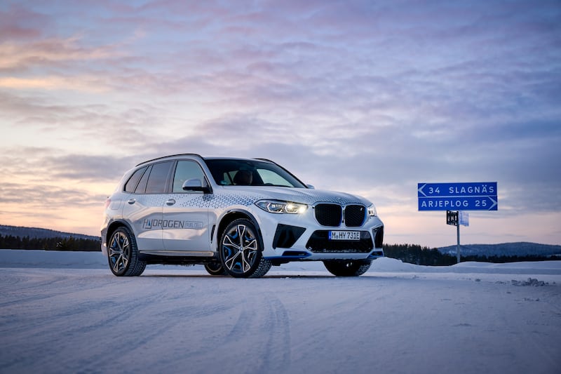 BMW has already produced limited numbers of a hydrogen-powered iX5