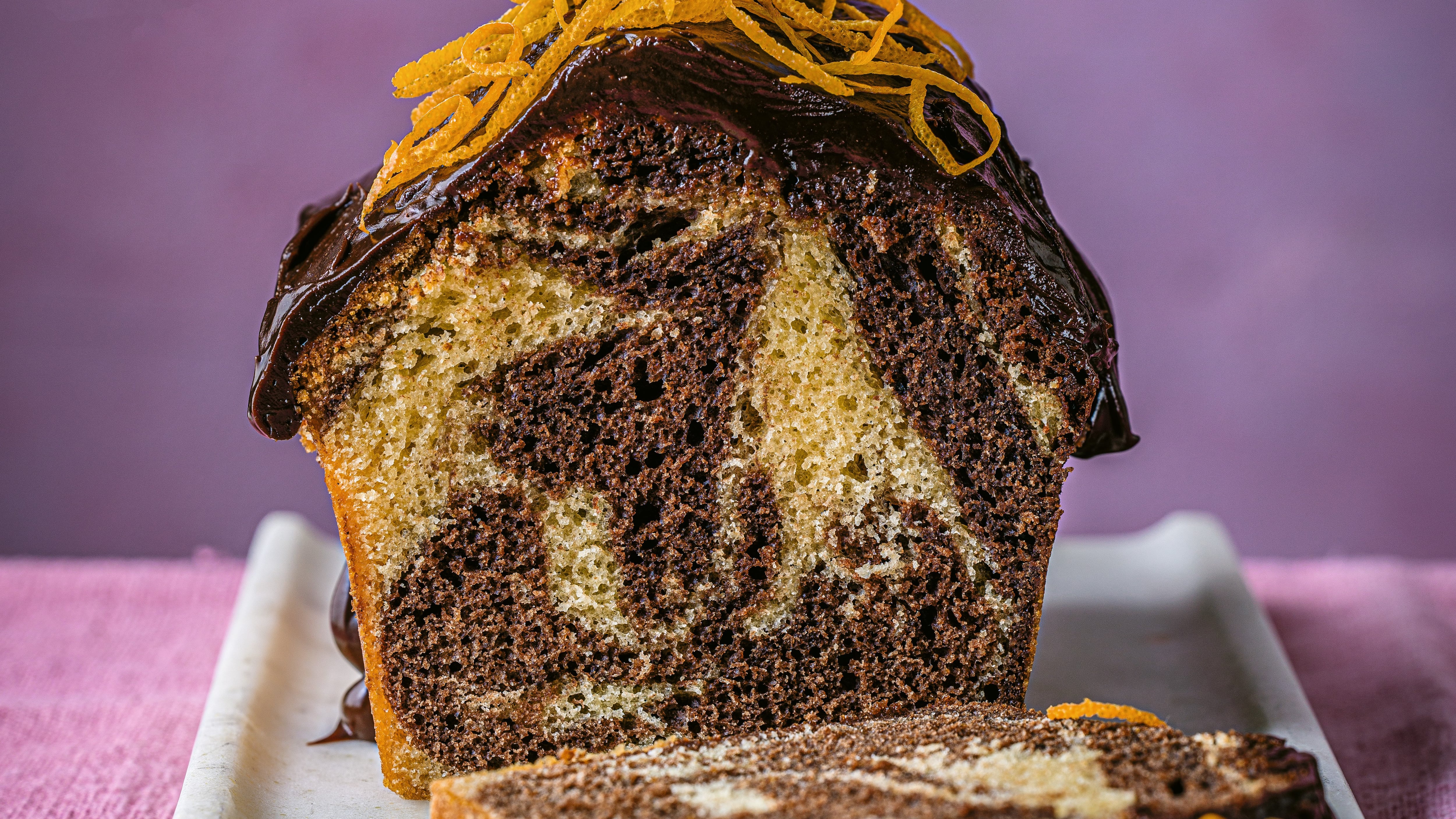 Marble cake from Easy Air Fryer Bakes