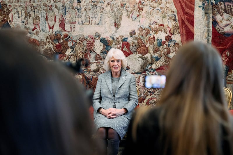 The Queen attended the Entente Litteraire Prize ceremony at the French ambassador’s residence in London