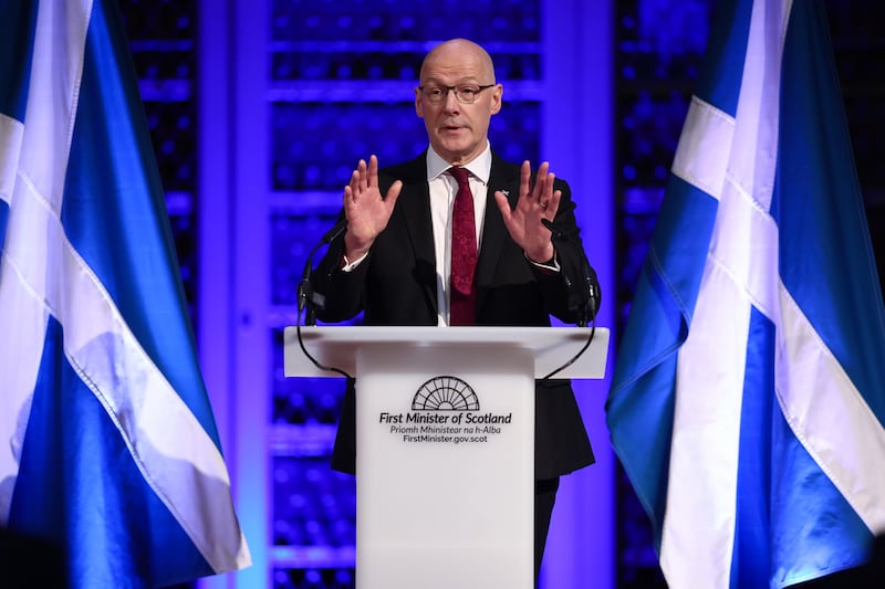 John Swinney stressed the importance of passing the budget