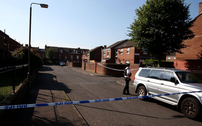 The Short Strand area in Belfast where Kevin McGuigan was shot dead in 2015