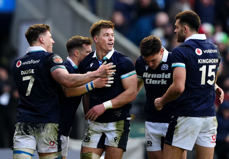 Scotland defeated Italy in their opener on Saturday