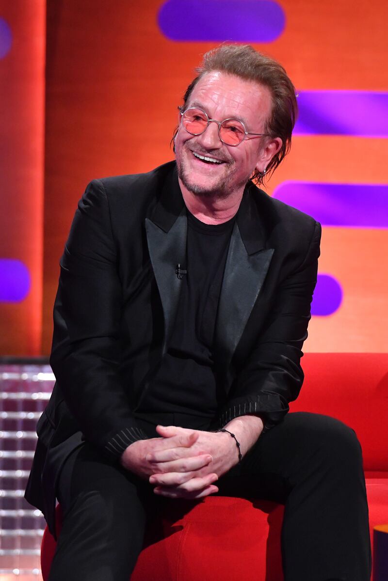 Bono spoke to BBC Radio 1’s Greg James
