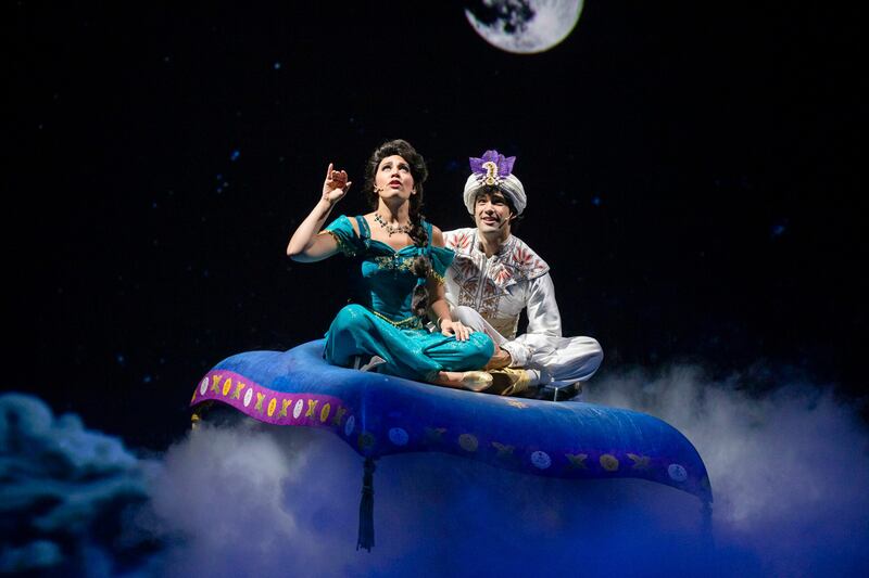 ‘Disney’s Aladdin – A Musical Spectacular’ takes the stage on the Disney Fantasy