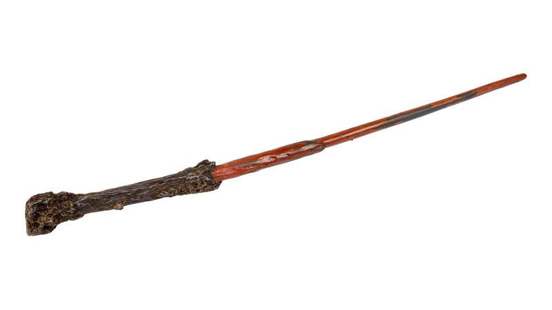 A Harry Potter wand used by Daniel Radcliffe (Julien’s Auctions/TCM)