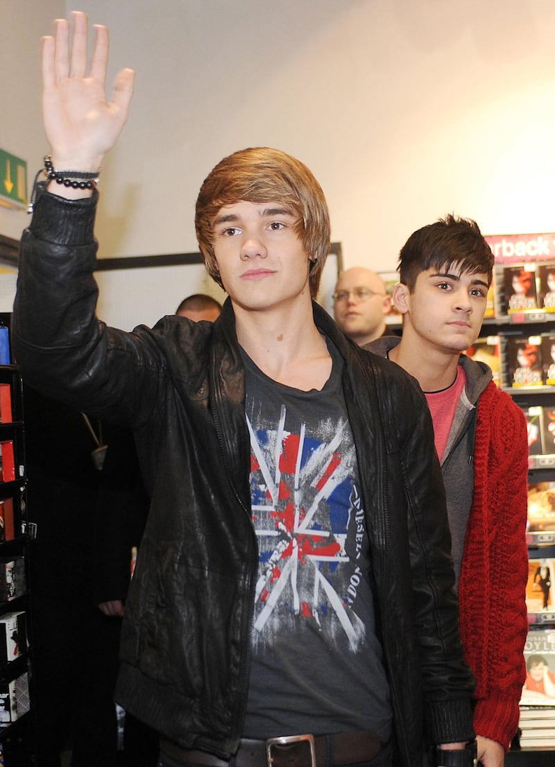 Liam Payne during The X Factor in 2010