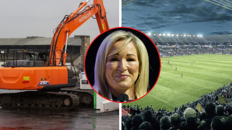 Michelle O'Neill has vowed to pursue funding from the British government for Casement Park