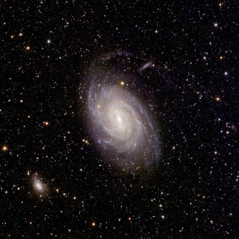 Euclid’s new image of spiral galaxy NGC 6744, which 30 million light-years away (ESA/Euclid/Euclid Consortium/NASA)