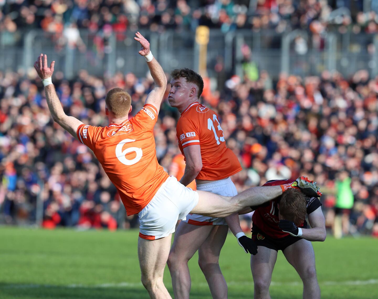 Armagh player ratings: Rian O’Neill steals the show on a day for hard 