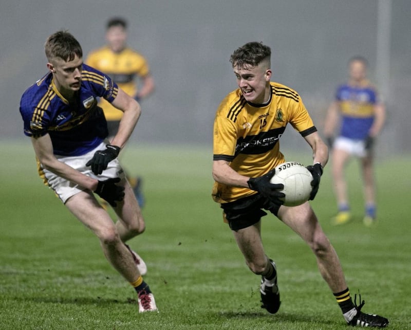 Eoin Nagle scored three points from play in Saturday&#39;s Ulster Intermedaite final.Pic Philip Walsh. 