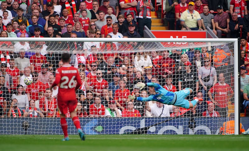 Darwin Nunez scored a stunner at Anfield on Saturday