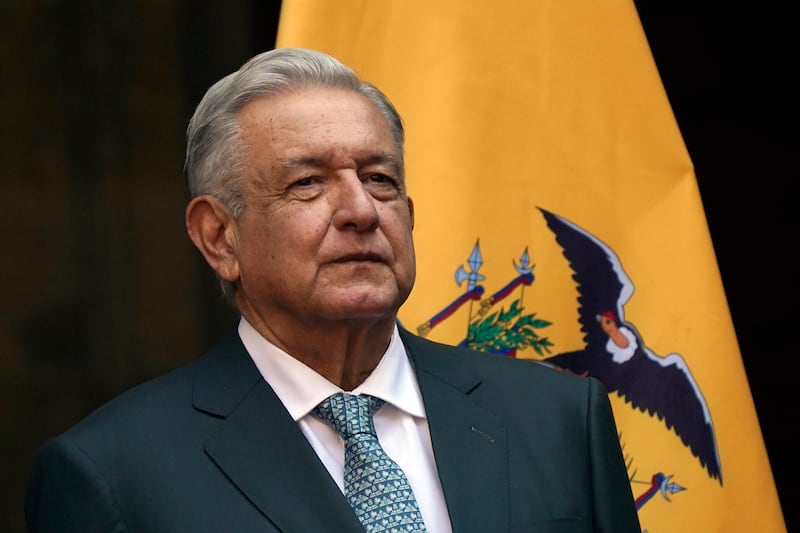 Mexican President Andres Manuel Lopez Obrado (Marco Ugarte/AP, File)