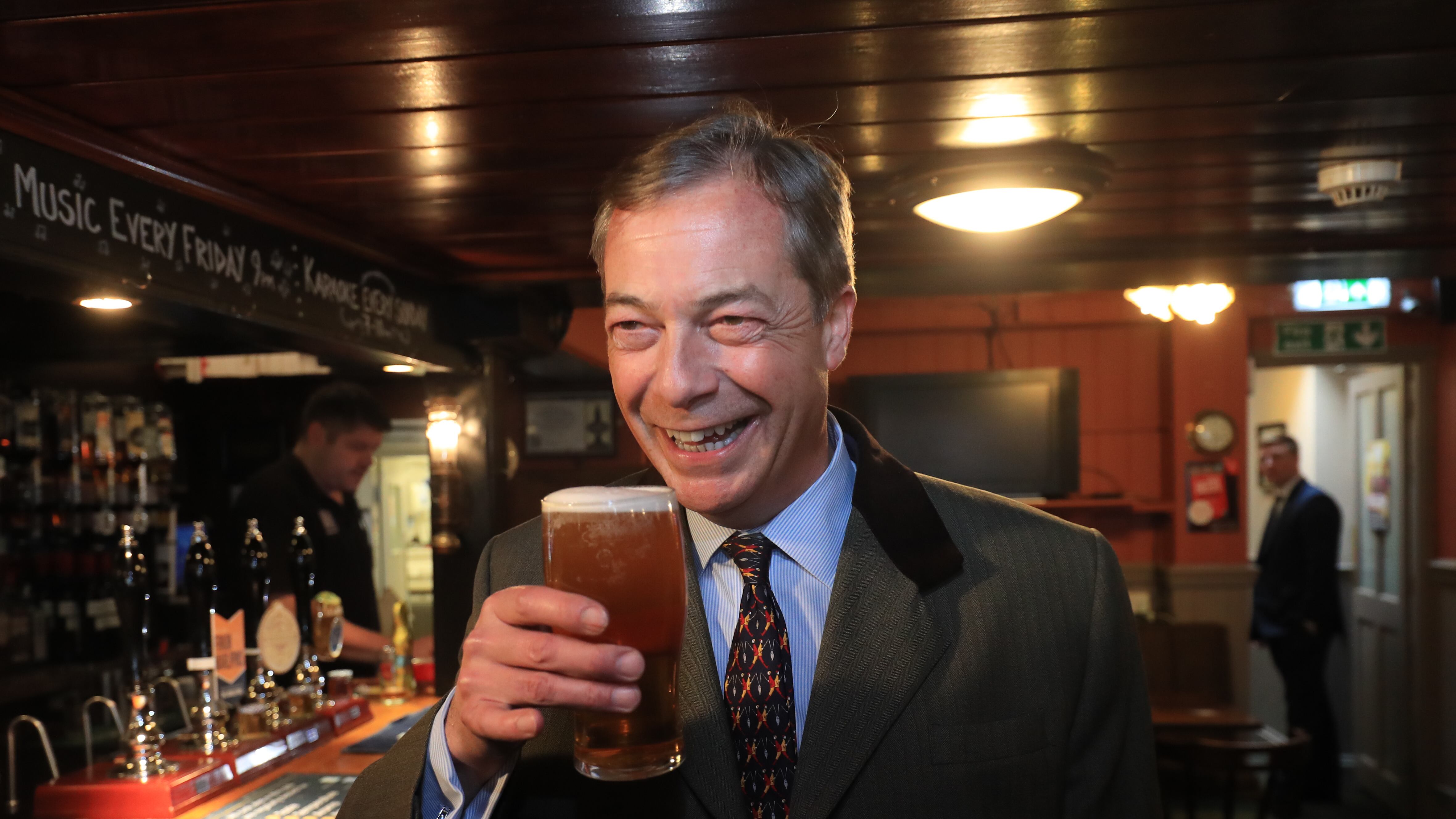 Nigel Farage who, in 2021, took the title of Reform UK’s ‘honorary president’