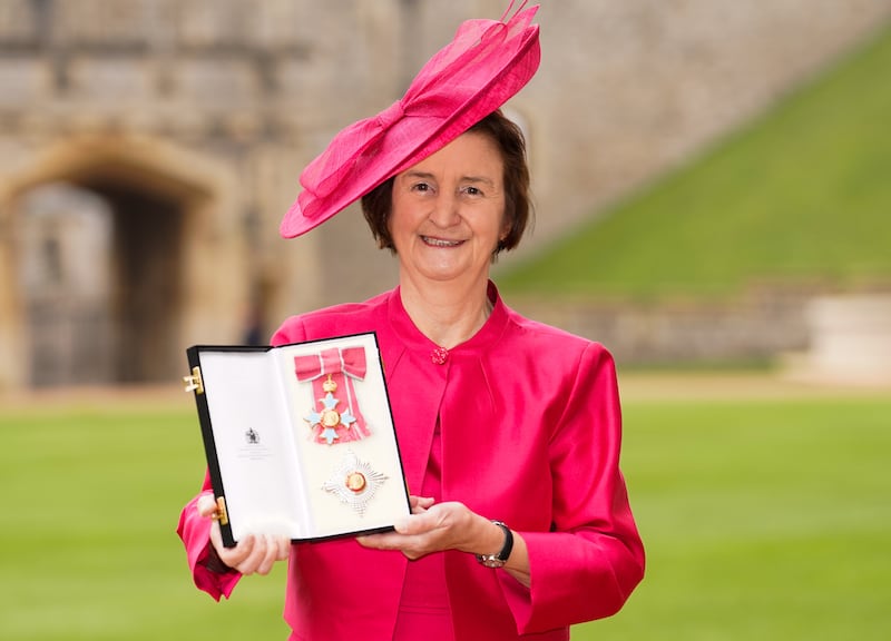 Dame Nia Griffith at Windsor Castle