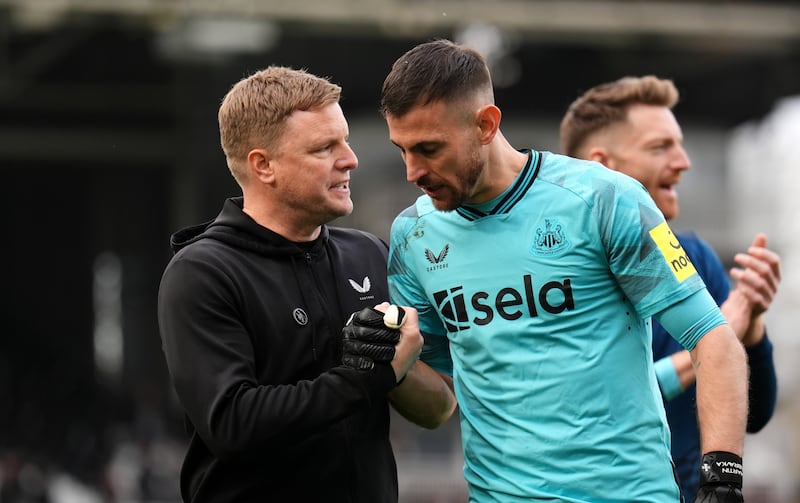 Newcastle head coach Eddie Howe has turned to Martin Dubravka with first-choice keeper Nick Pope injured