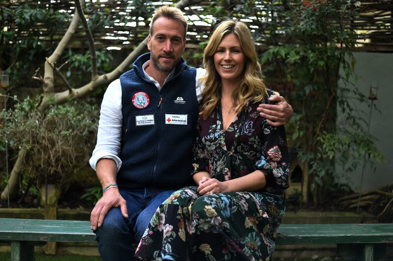 Ben Fogle and his wife Marina 