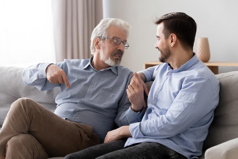 Talk to your family if you are feeling anxious