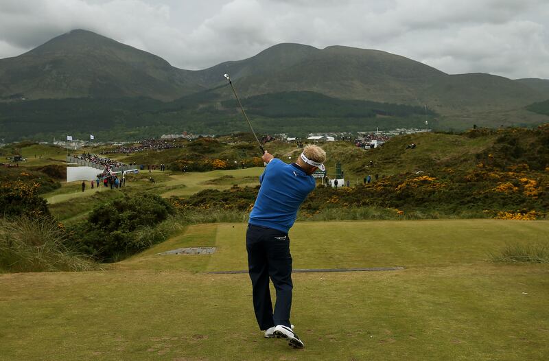 Soren Kjeldsen takes on Royal County Down once more, nine years after claiming the Irish Open crown in Newcastle. Picture by PA