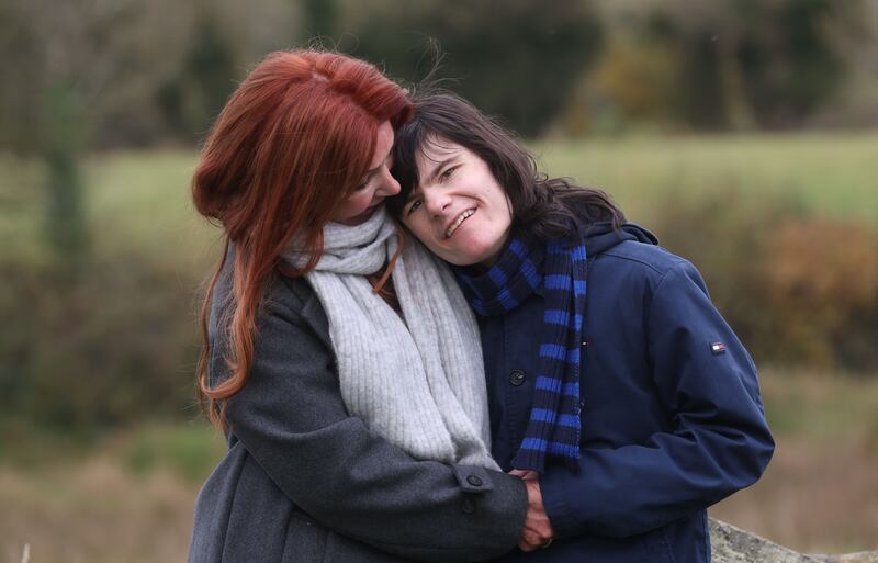 Billy Caldwell with his Mother Charlotte, six years after medicinal cannabis was  legalised.
PICTURE COLM LENAGHAN