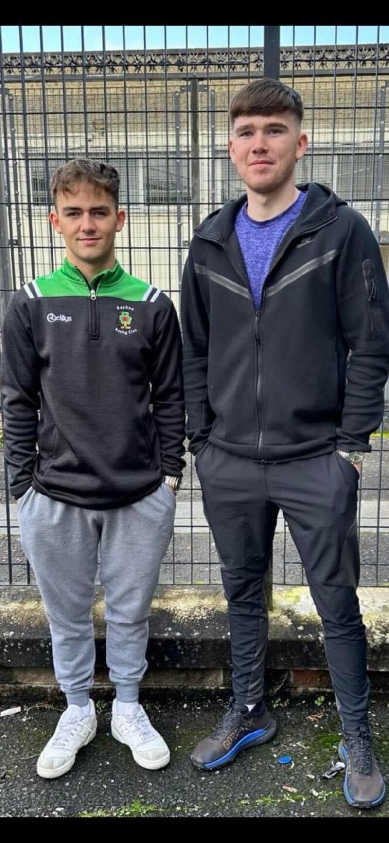 Danny Duffy (left) and Raphoe club-mate Ryan McDaid both landed Ulster titles last week