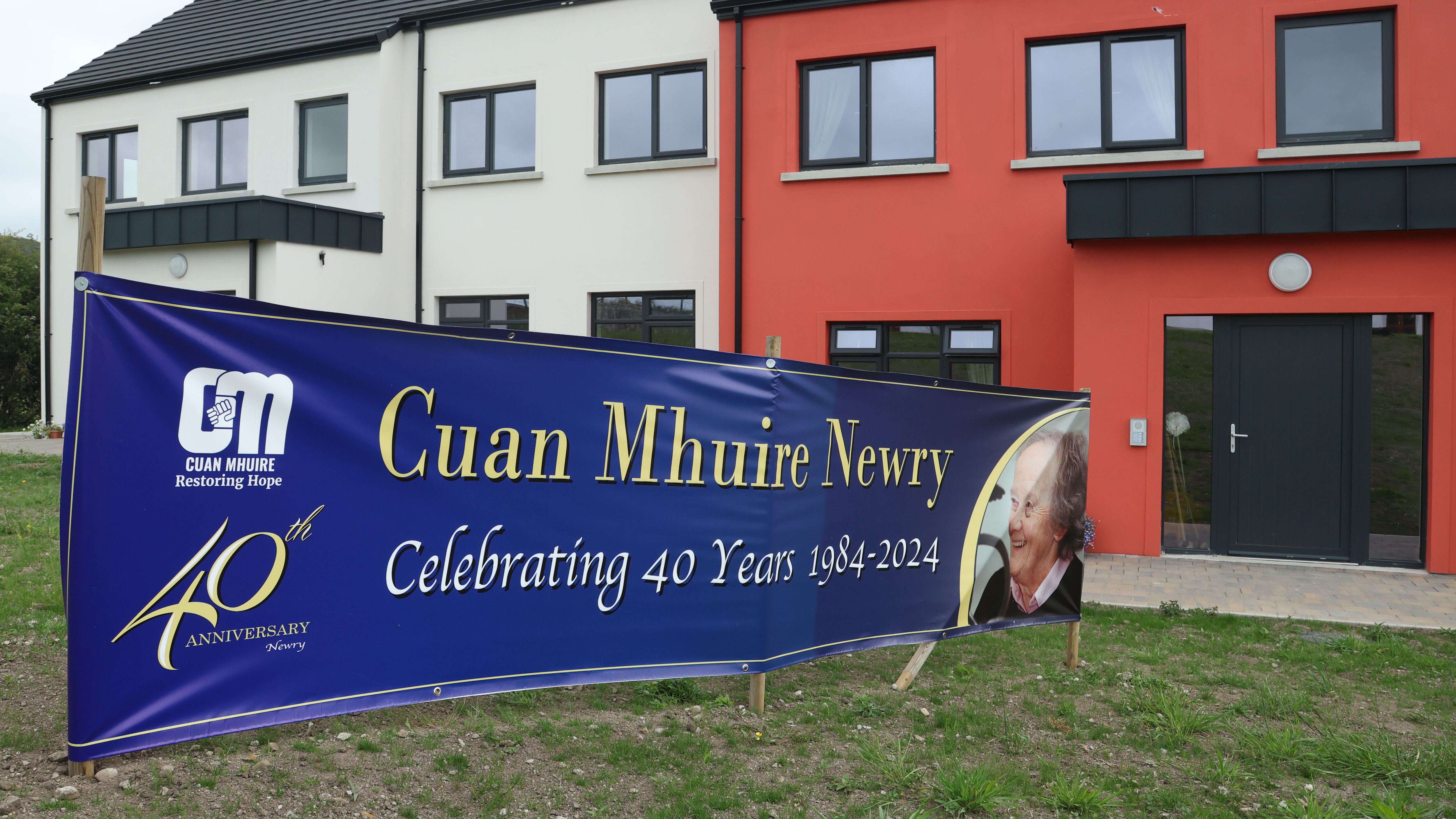 New apartments block at Cuan Mhuire in Newry who celebrating 40 years.
PICTURE COLM LENAGHAN
